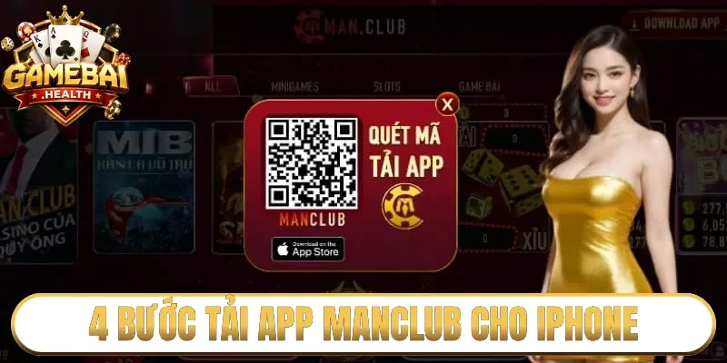 4 bước tải app Manclub cho iPhone
