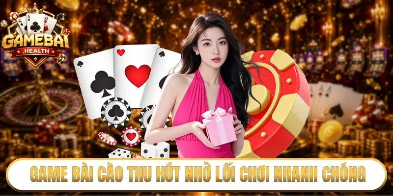 Game bài cào thu hút nhờ lối chơi nhanh chóng